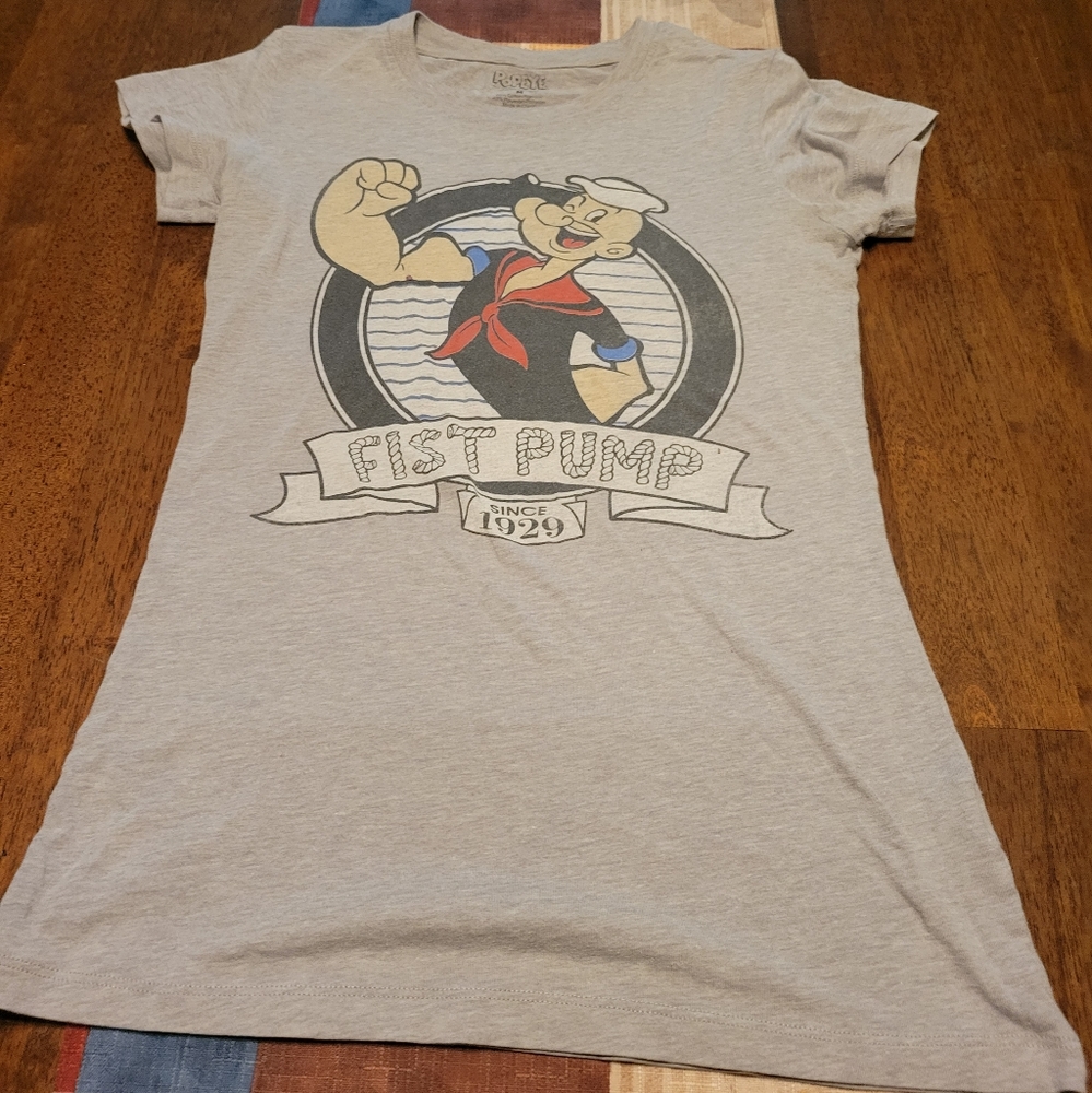 Popeye fist pump tshirt